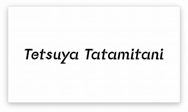 Tetsuya Tatamitani  showreel