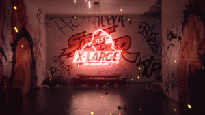 X-LARGE x STREETFIGHTER