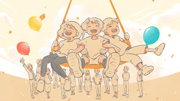 「君がずっと笑顔でいられるように」オレンジリボン運動