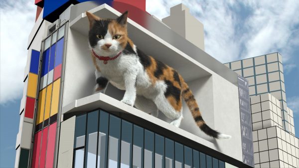 GIANT 3D CAT 新宿東口の猫 (all version 2021)