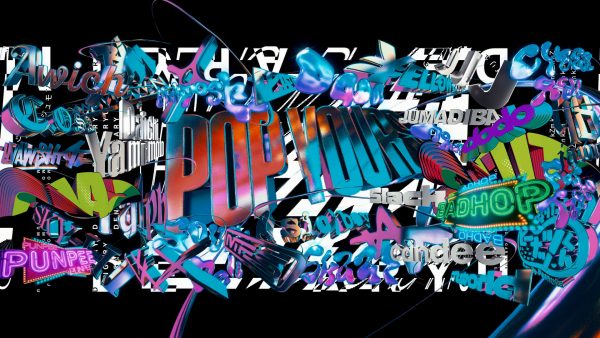 POP YOURS – MOTION ARTIST LOGO