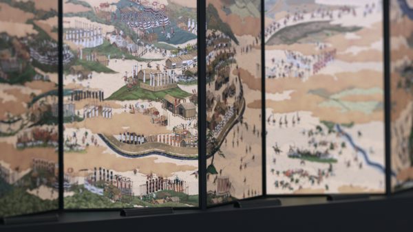 関ケ原山水図屏風 / Sekigahara-Sansui-zu-Byobu (Folding Screen of Painted Sekigahara Landscapes)