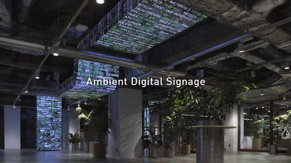 Ambient Digital Signage “Duct Mimicry”