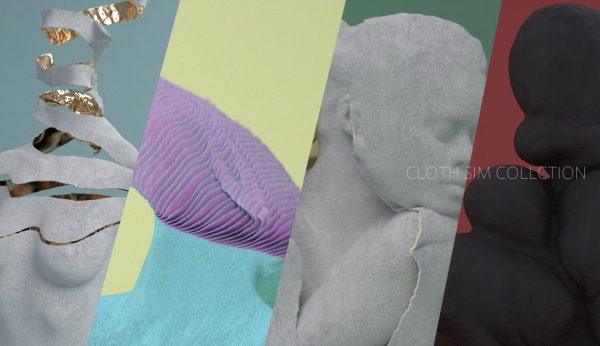 The Statue Experiment – Cloth Sim Collection –