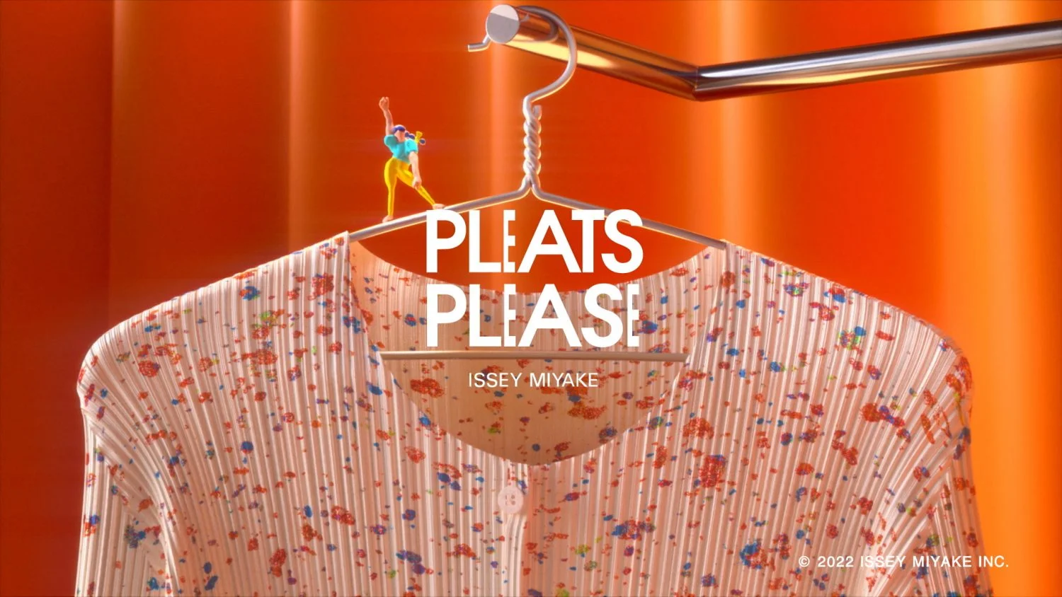 PLEATS PLEASE ISSEY MIYAKE “ENCHANT and ONE STEP” 2022