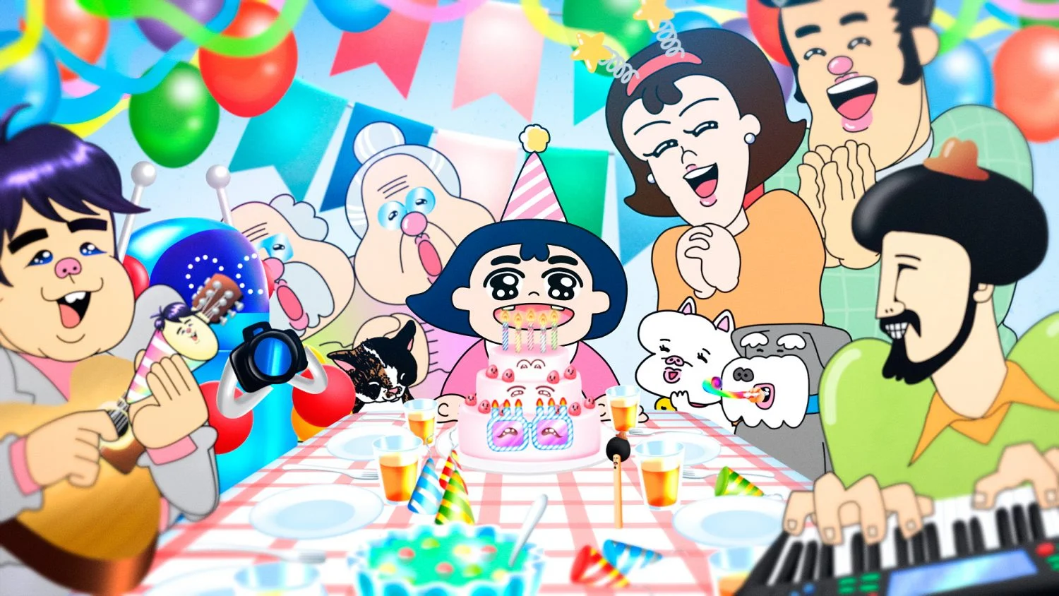 NHK 「みんなのうた」｜ スキマスイッチ 『アニバースデー』 | 映像