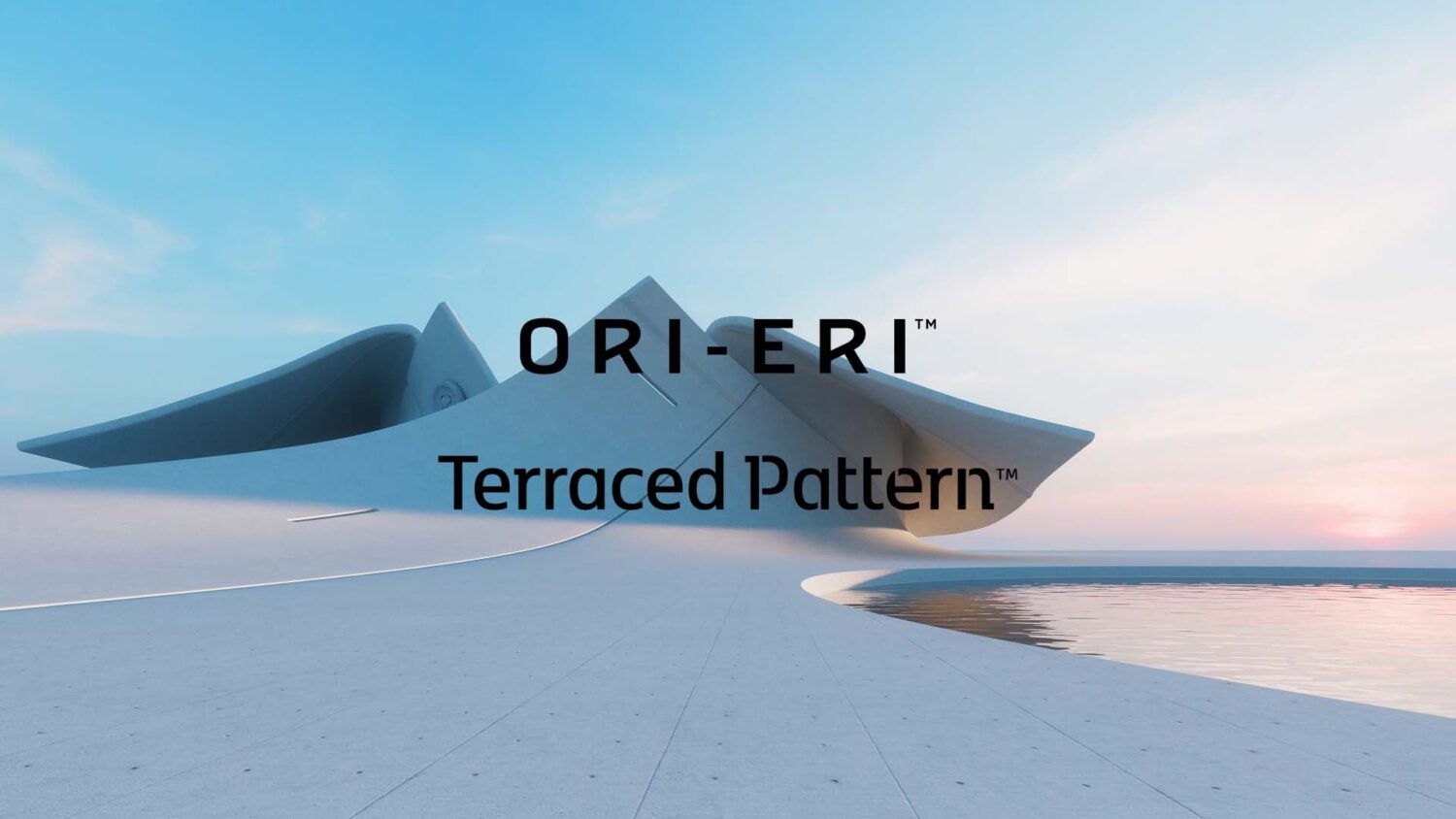 DESCENTE｜ORI-ERI / Terraced Pattern Concept Movie