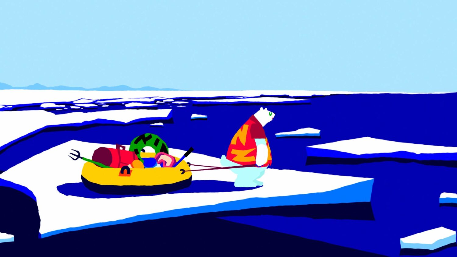 PENGUIN AND POLAR BEAR / NHK Eテレ えいごであそぼ Meets the World