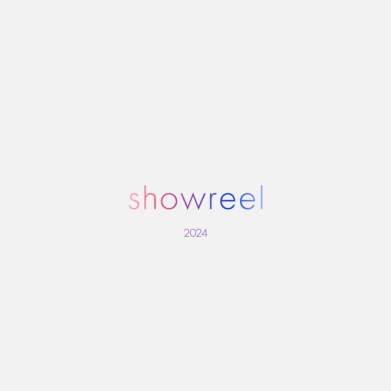 “2024 showreel” motion graphics