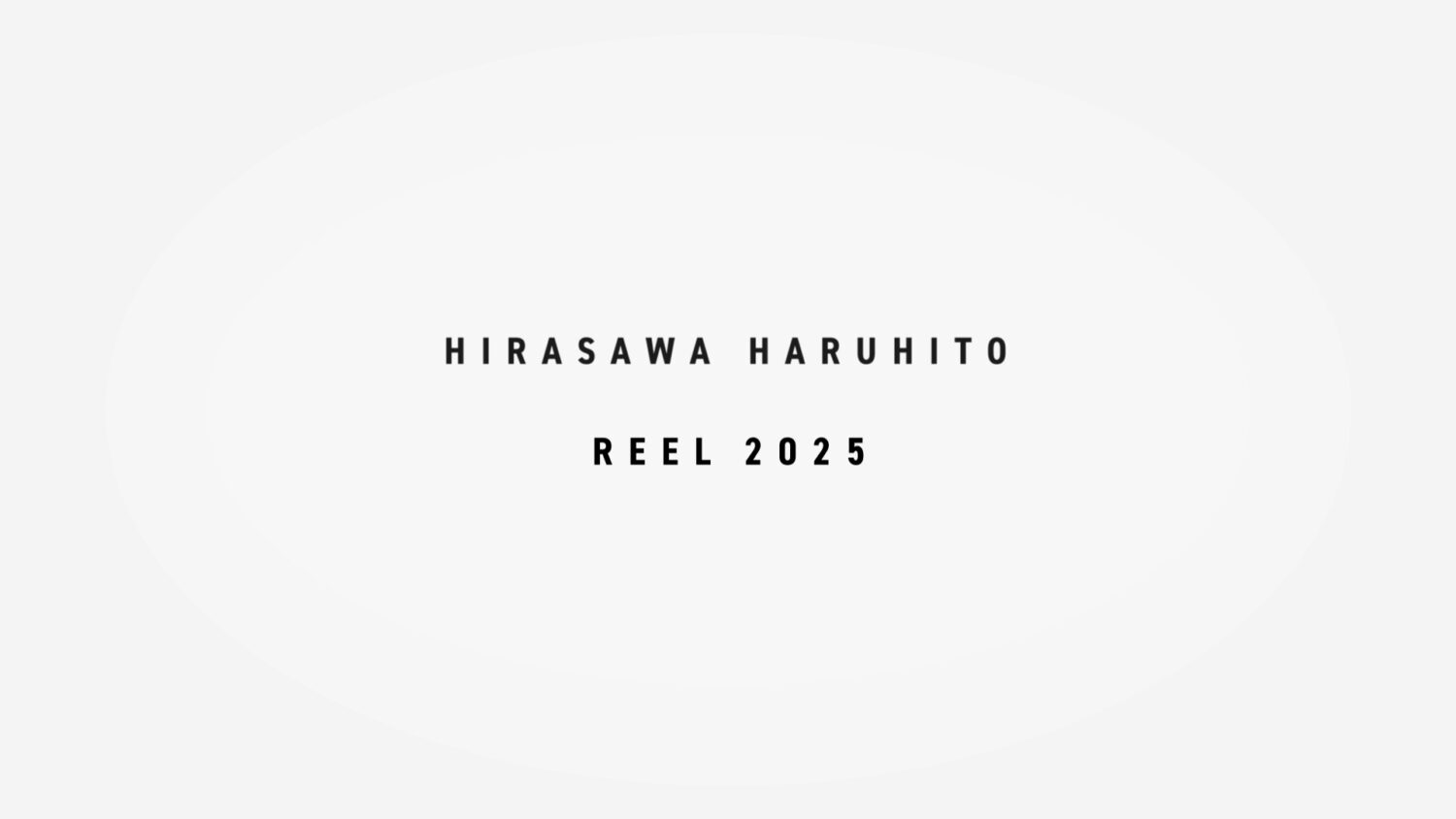 HIRASAWA HARUHITO REEL2025