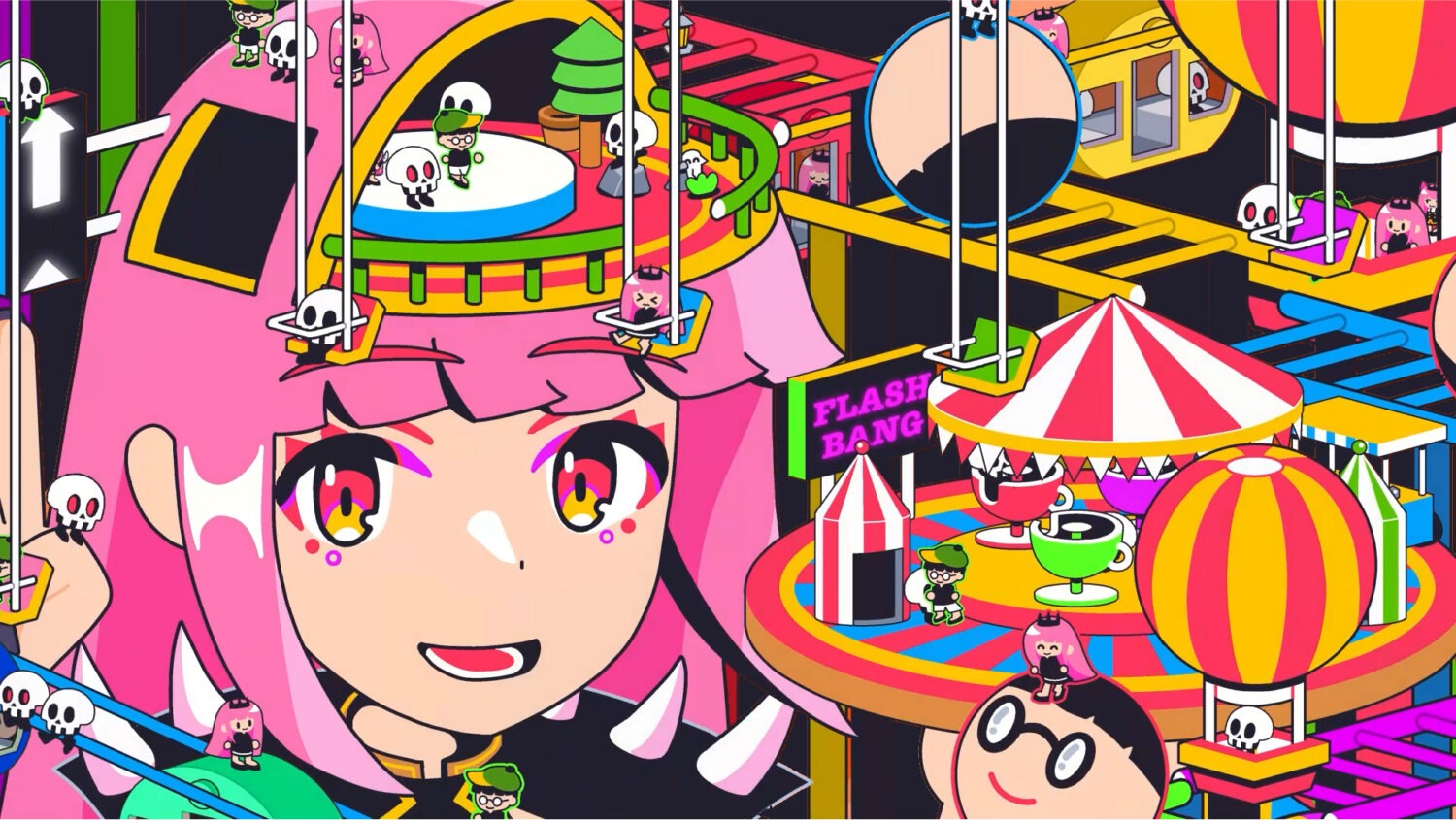 【MV】FLASH BANG – Mori Calliope × PES ( Produced by PES )