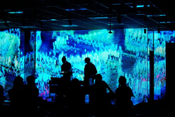Audio Visual Performance Dan Urai & Nory Kimijima
