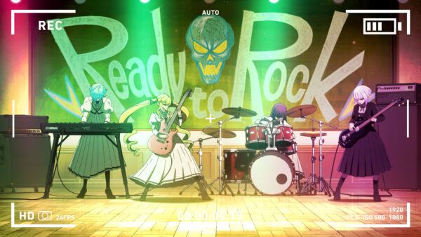 アニメ「ロックは淑女の嗜みでして」オープニング