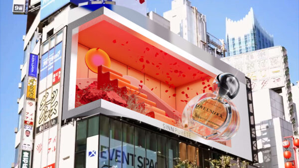 SINN PURETÉ – Shinjuku Cross Vision 3DOOH