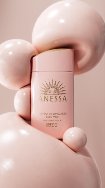 ANESSA ‘MILD MILK’ product animation