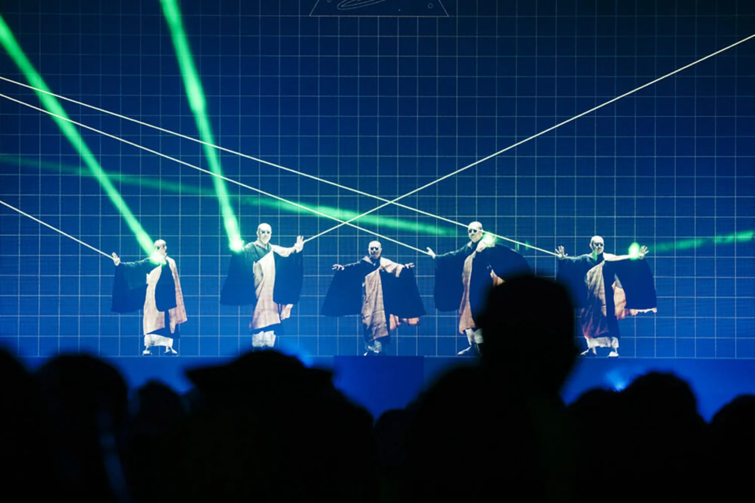 生）林檎博'24 -景気の回復- Laser Mapping System | 映像作家 100人