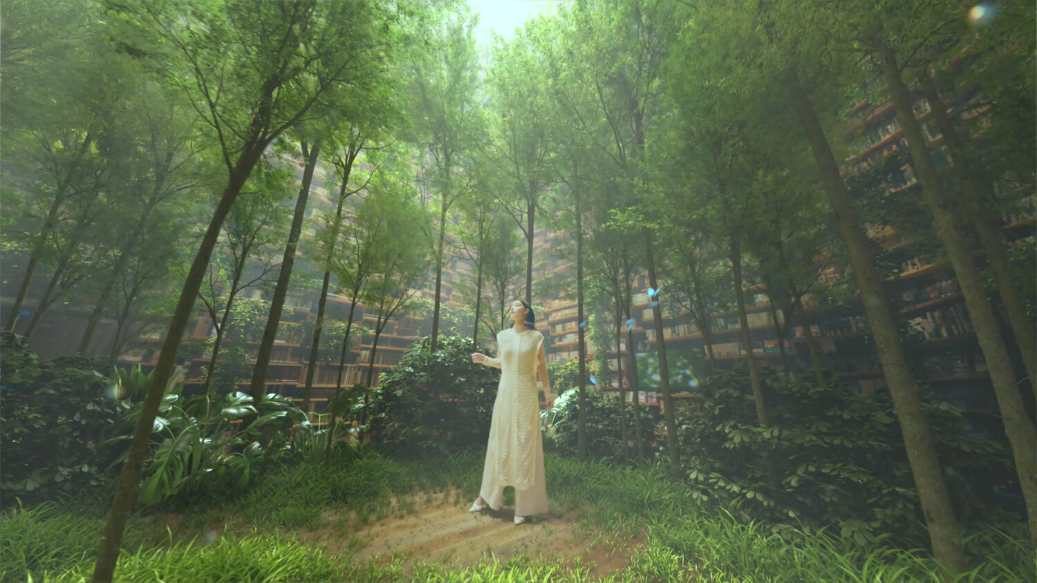 ネッツトヨタ広島 TVCM 「時の図書館 森の女王」篇