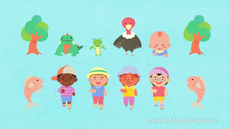 YAMAHA MUSIC SCHOOL「みんなみどりのこども」