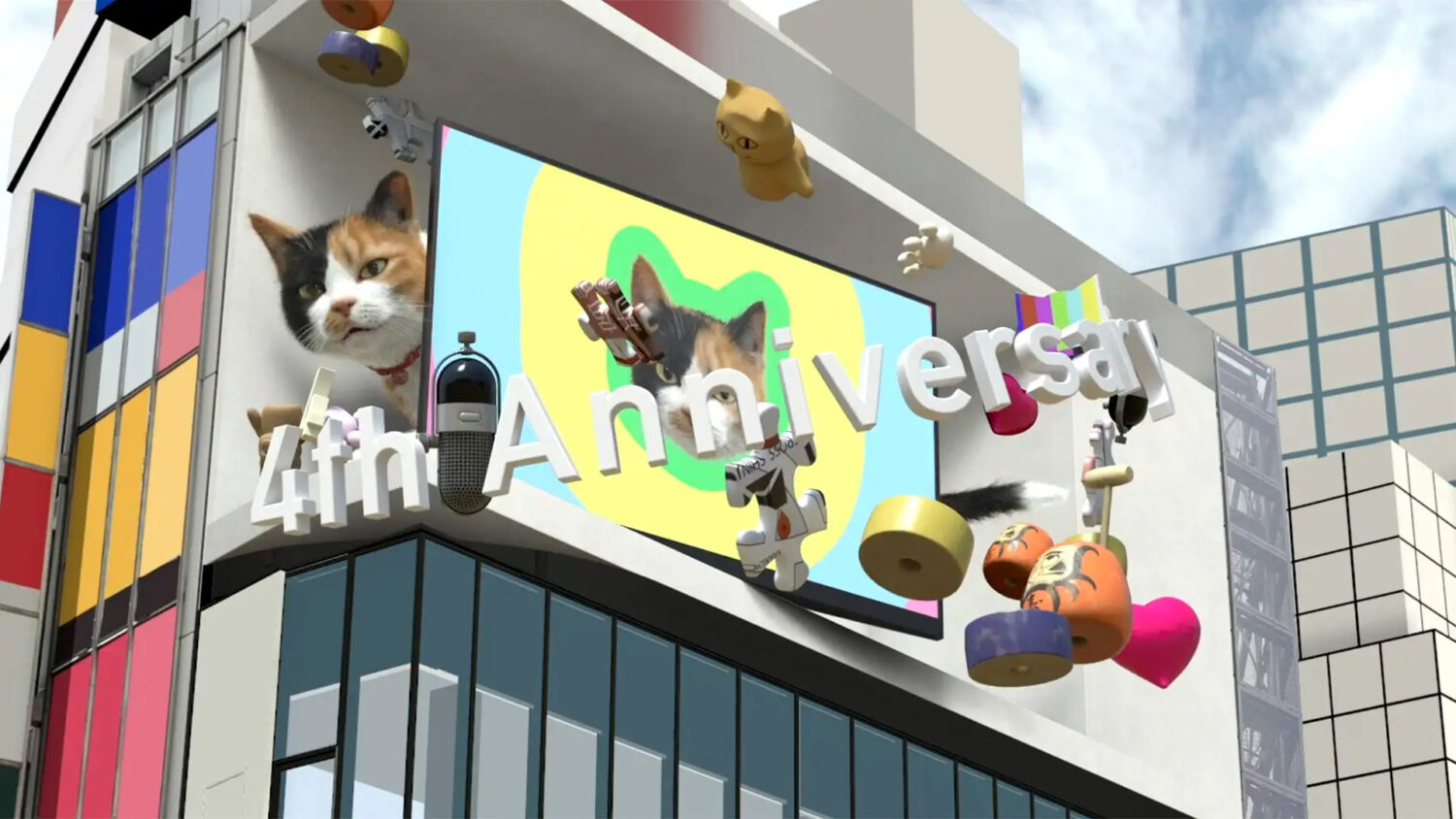 Shinjuku East Exit Cat “4th Anniversary Thank You Edition” (2025)