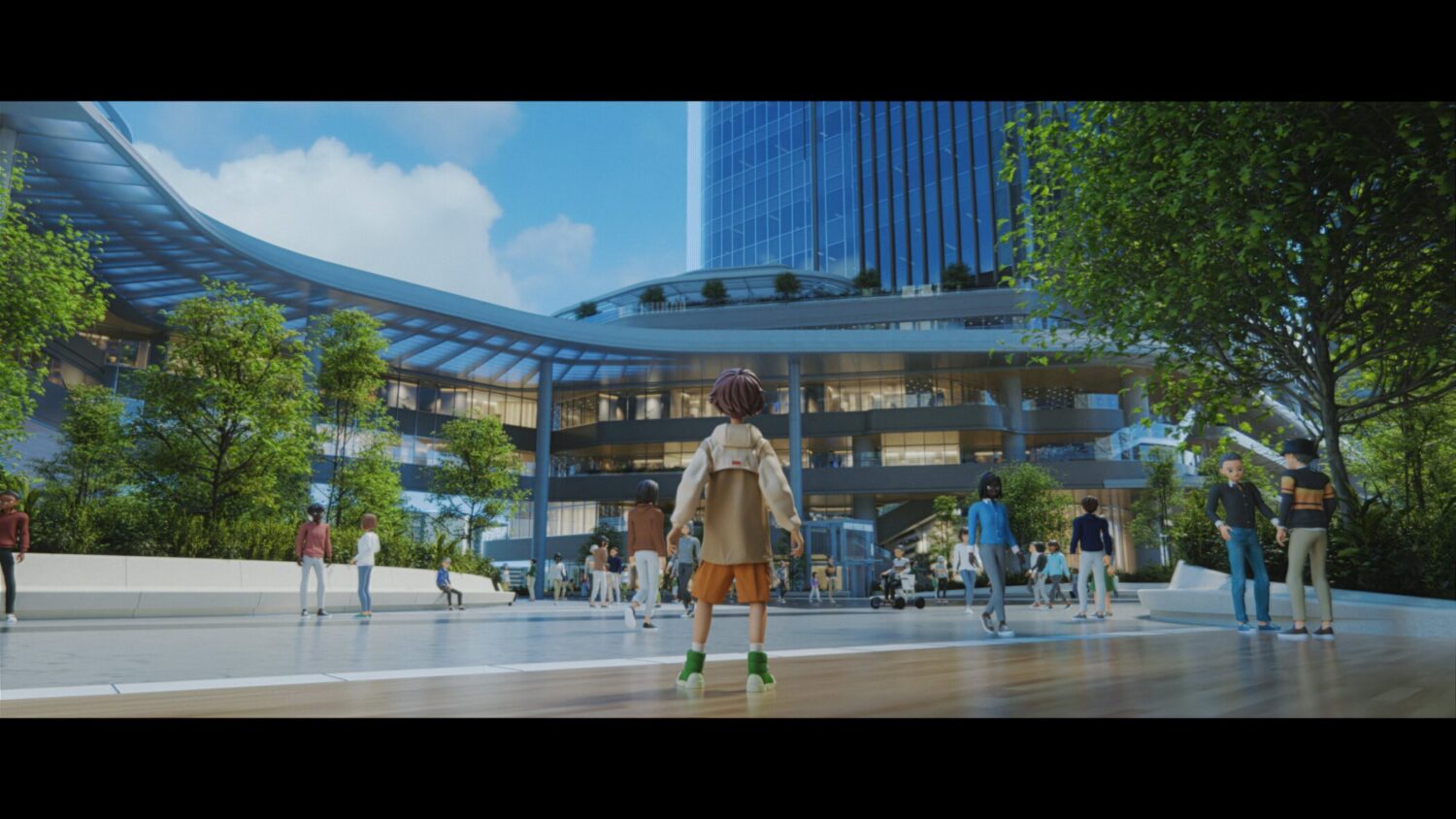 TAKANAWA GATEWAY CITY Future Experience Theater "This City Will Be Your Wings"